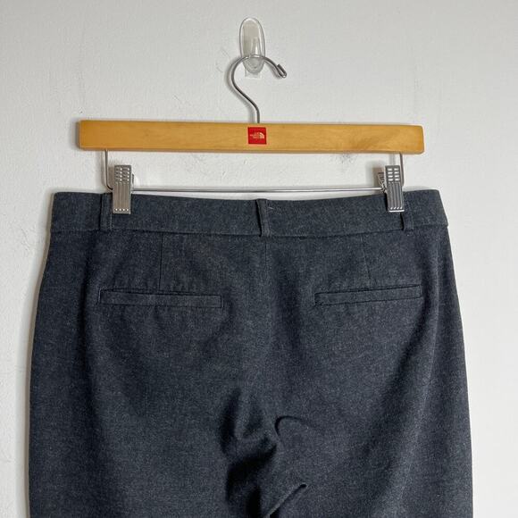 Banana Republic Women's Brushed Sloan Trouser Pants Size 4 Gray Skinny Slim Leg - Picture 5 of 9